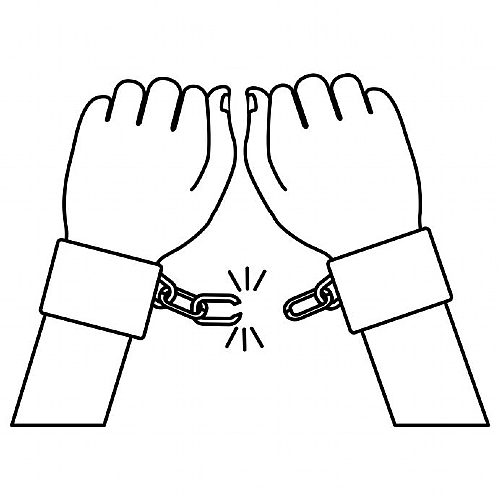 break handcuffs